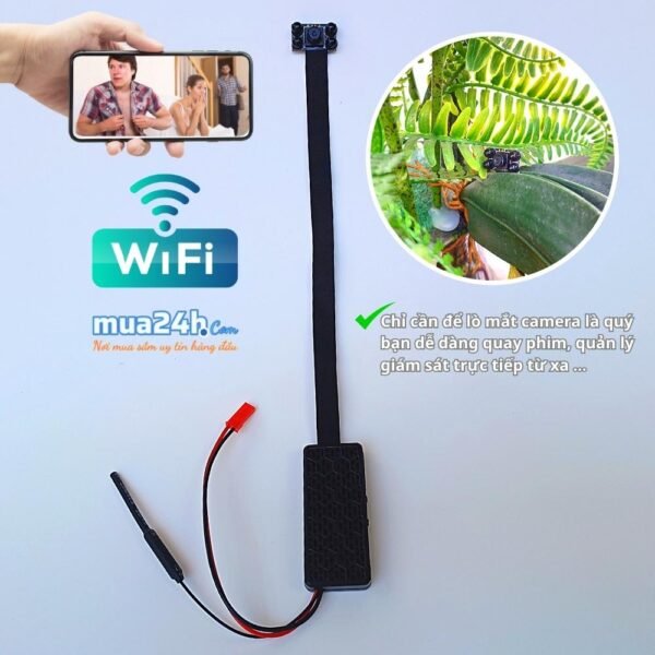 Camera Mini Nhỏ Gọn HQV99 Pro 4K – Quan Sát Tài Sản Có Thông Báo – ảnh sản phẩm 3
