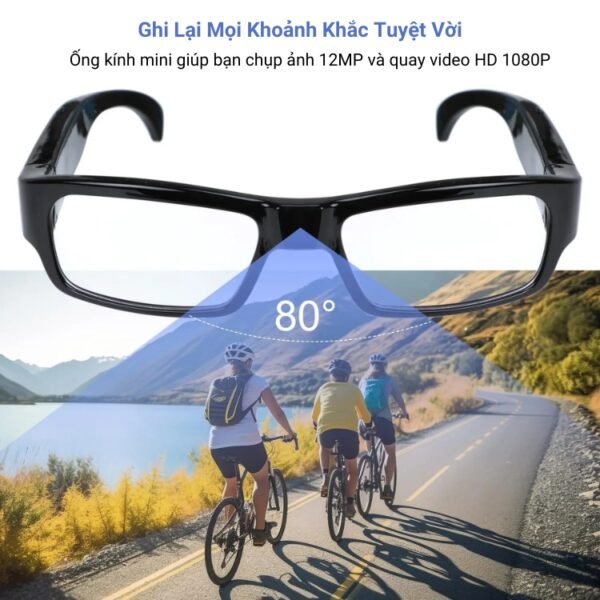 Mắt Kính Tích Hợp Camera G7 1080P – Ghi Hình Cá Nhân Có Thông Báo – ảnh sản phẩm 3