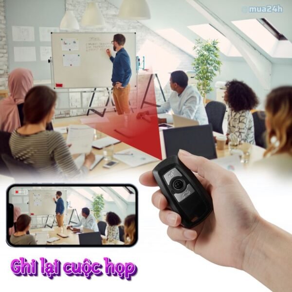 Móc Khóa Tích Hợp Camera X68 WiFi 4K – Ghi Hình Cá Nhân Có Thông Báo – ảnh sản phẩm 5