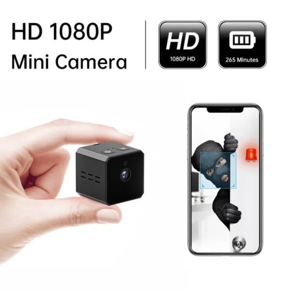 Camera Mini Nhỏ Gọn X6D Pro WiFi 4K – Quan Sát Tài Sản Có Thông Báo – ảnh sản phẩm 6